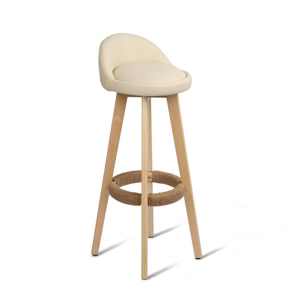 Dangar Bar Stool (Set of 2) Beige